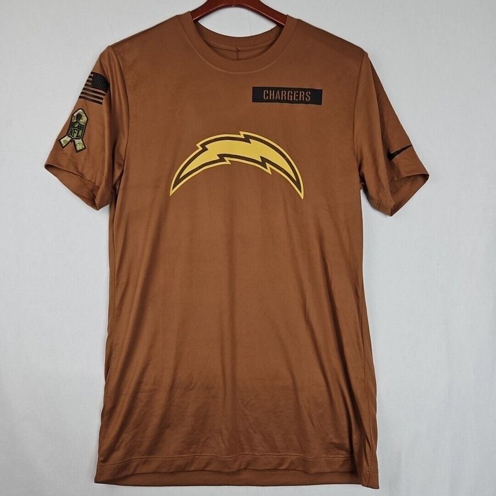 Nike Los Angeles Chargers NFL 2023 Salute To‎ Service Legend Shirt Men's Size S